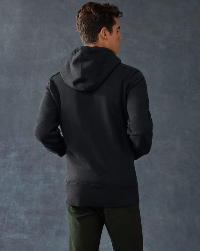 Men's American Giant Classic Heavyweight Fleece Pullover Hoodie - 5