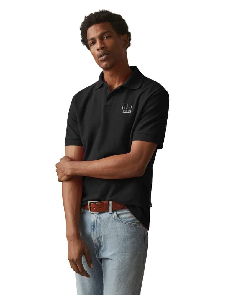 Men's American Giant Cotton Pique Classic Polo - 2