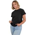 Women's American Giant Cotton Crew Neck Short Sleeve T-Shirt - 2
