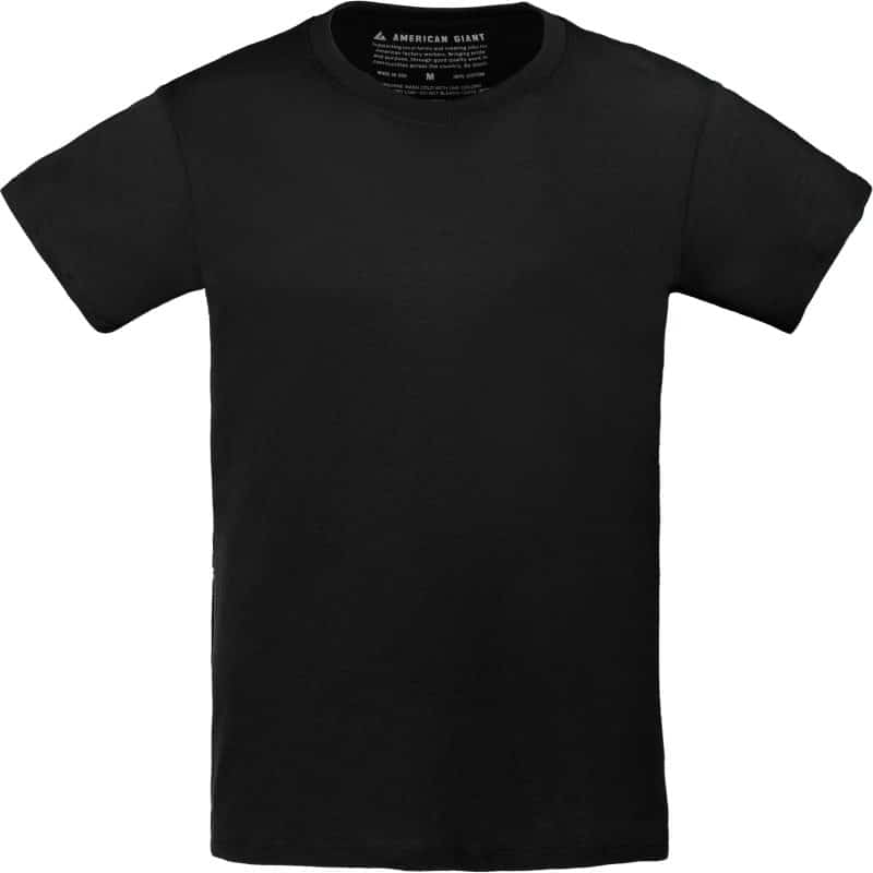 Women's American Giant Cotton Crew Neck Short Sleeve T-Shirt - 4