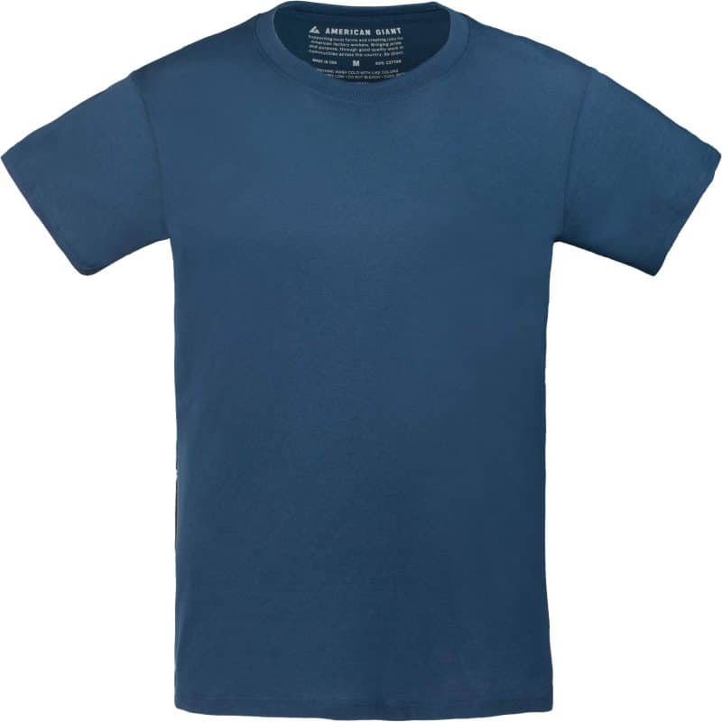 Women's American Giant Cotton Crew Neck Short Sleeve T-Shirt - 9